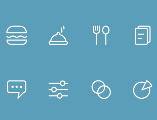 Food service app icons