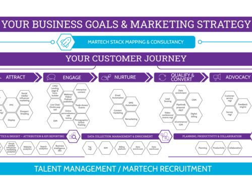Your Business Goals & Marketing Strategy Infographic